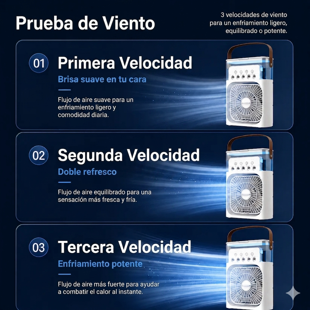 Ventilador Portátil Refrescante + Hielera Gratis™