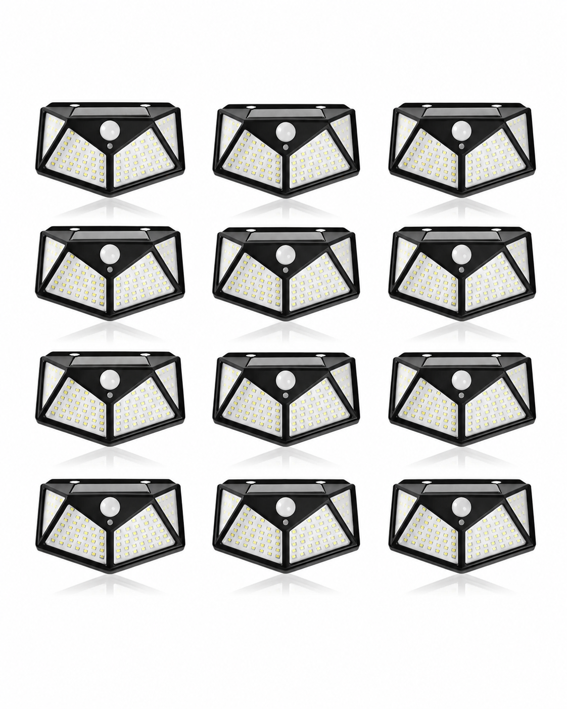 Packs de Lamparas LED SOLAR® Premium. Con sensor de movimiento e Impermeable