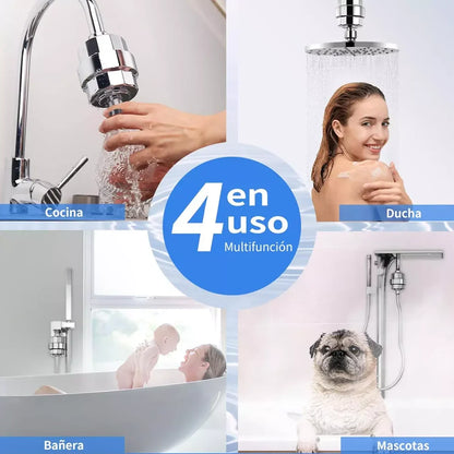 Filtro de ducha Vitaly PRO + Cartucho Gratis