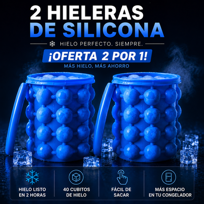 2 Hieleras de Silicona  portatil™