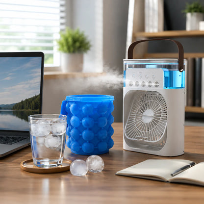 Ventilador Portátil Refrescante + Hielera Gratis™