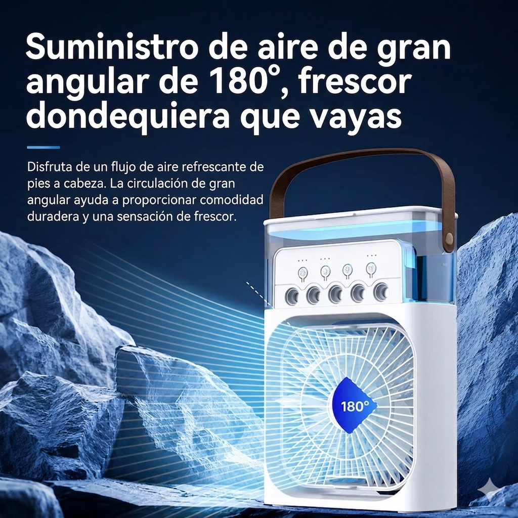 Ventilador Portátil Refrescante™