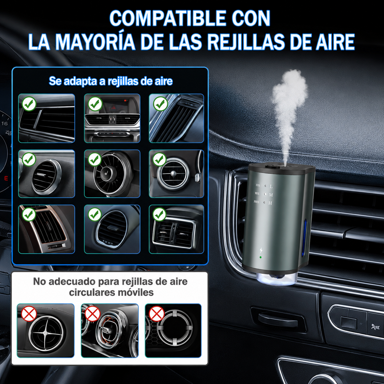 Difusor de aromas inteligente para carro™